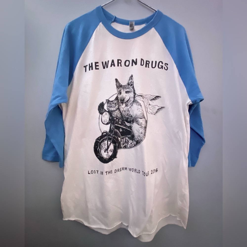 Rare War on Drugs Band raglan Longsleeve shirt